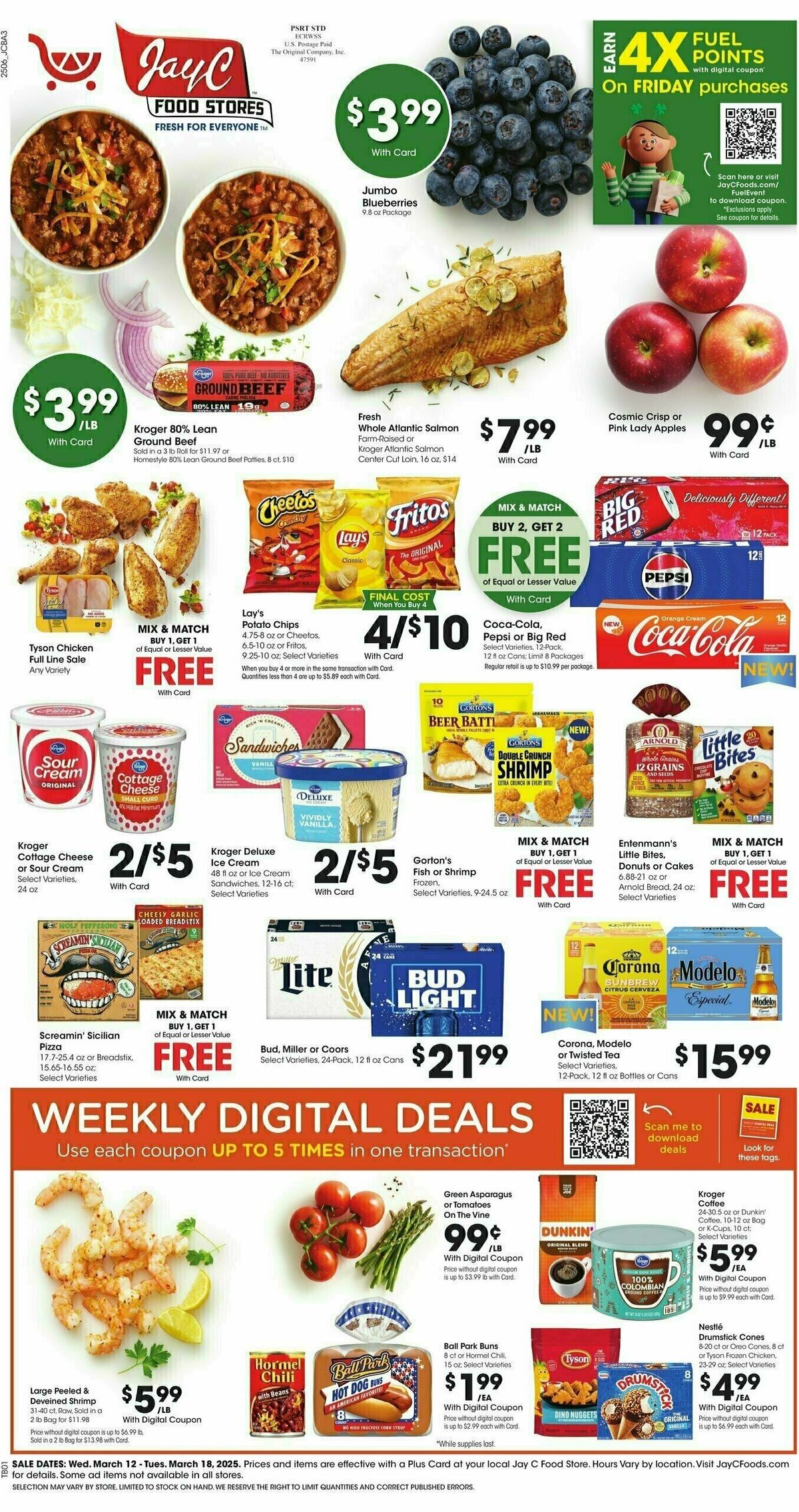Jay C Food Weekly Ad from March 12