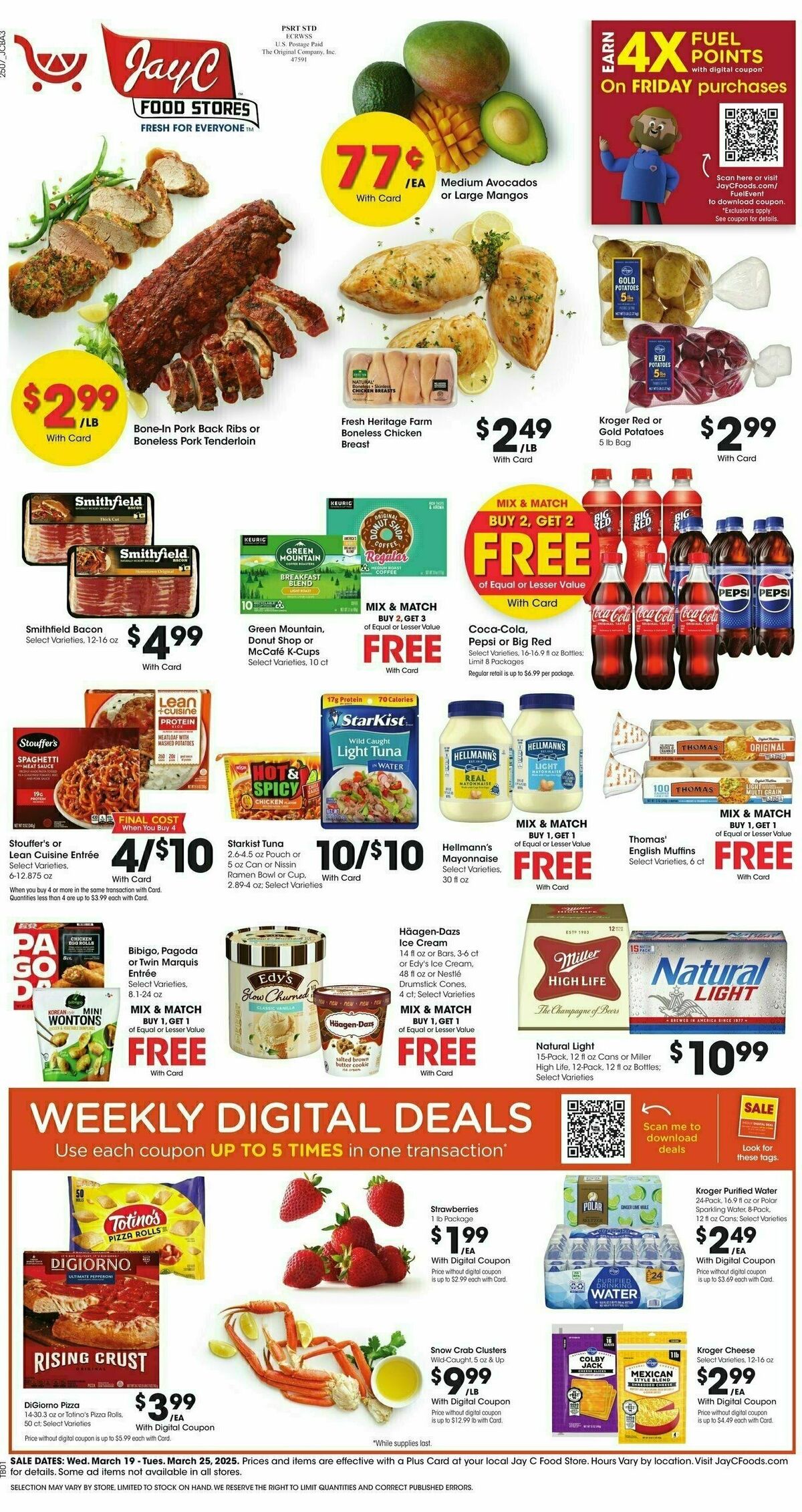 Jay C Food Weekly Ad from March 19