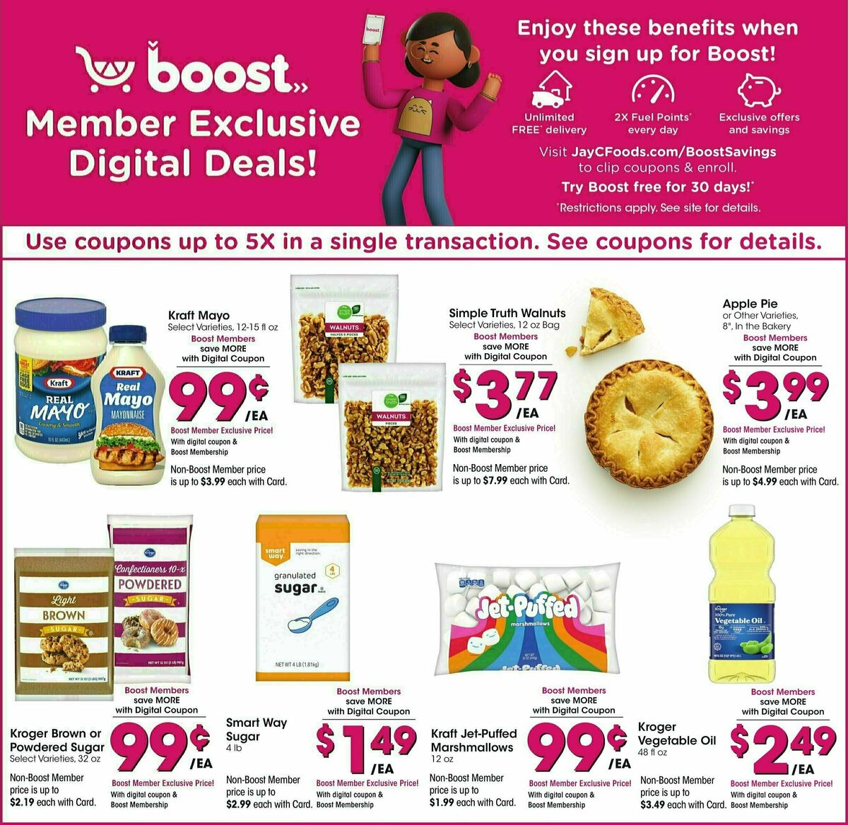 Jay C Food Weekly Ad from April 9