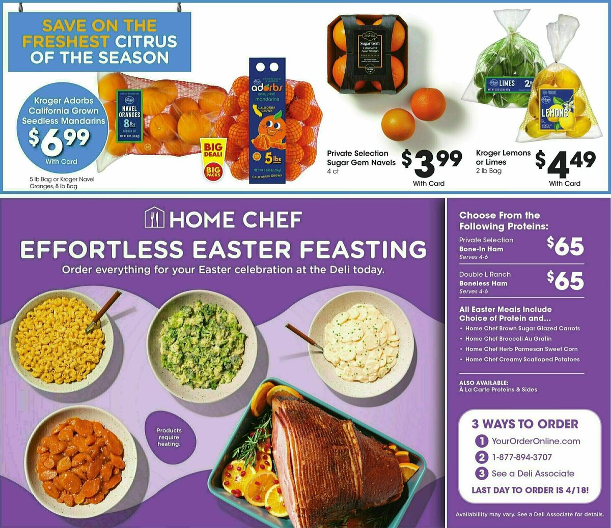 Jay C Food Weekly Ad from April 9