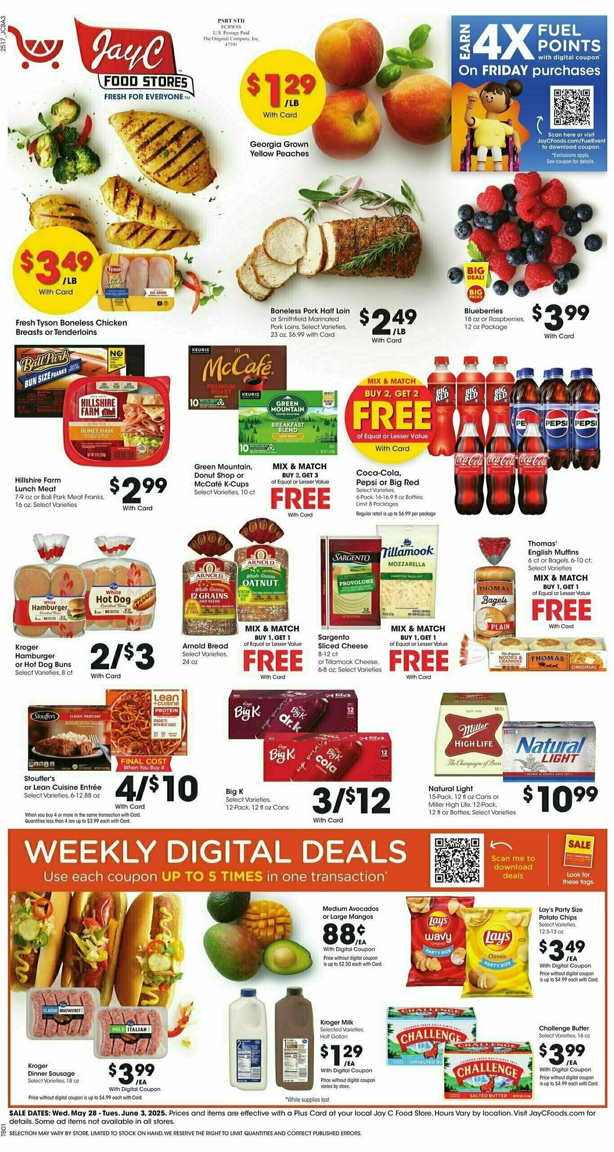 Jay C Food Weekly Ad from May 28