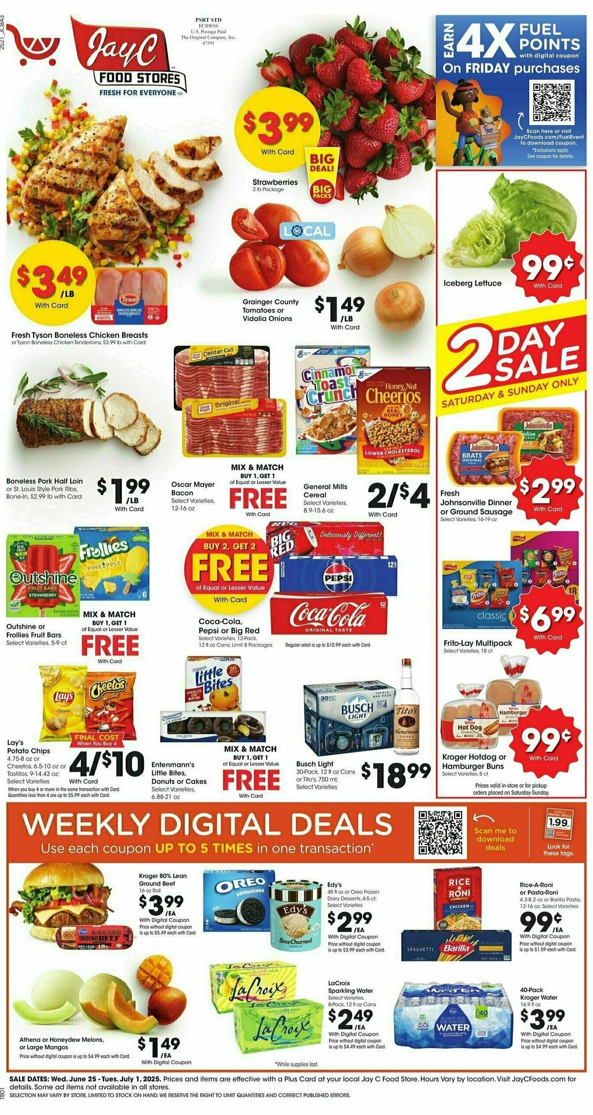 Jay C Food Weekly Ad from June 25