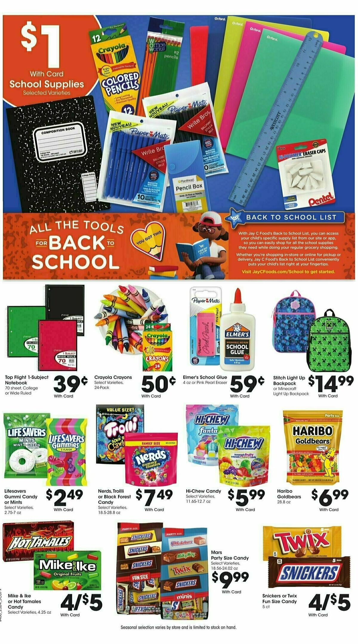 Jay C Food Weekly Ad from July 16