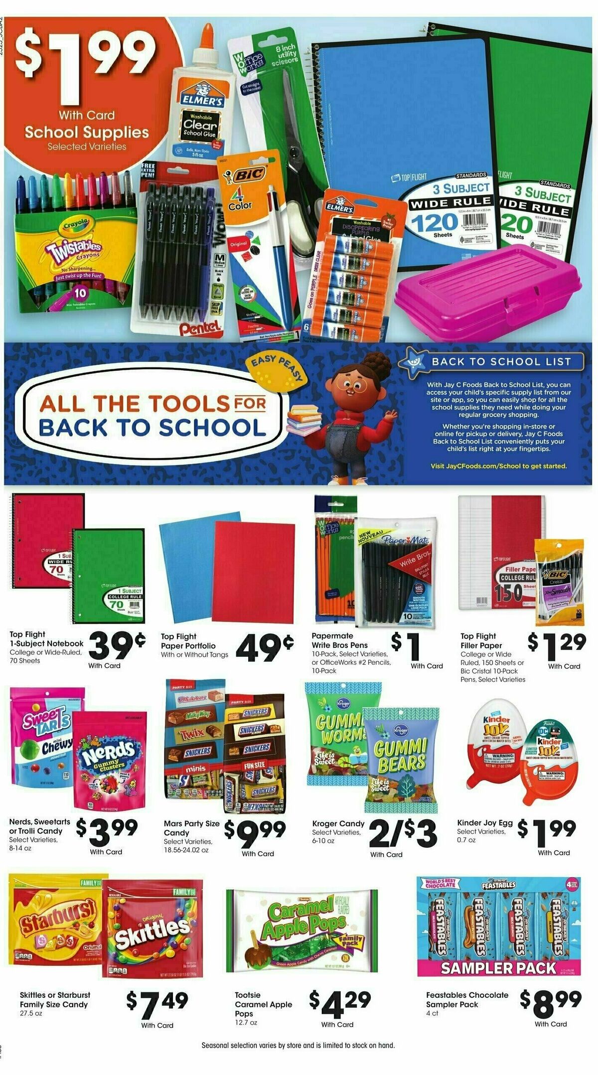 Jay C Food Weekly Ad from July 23