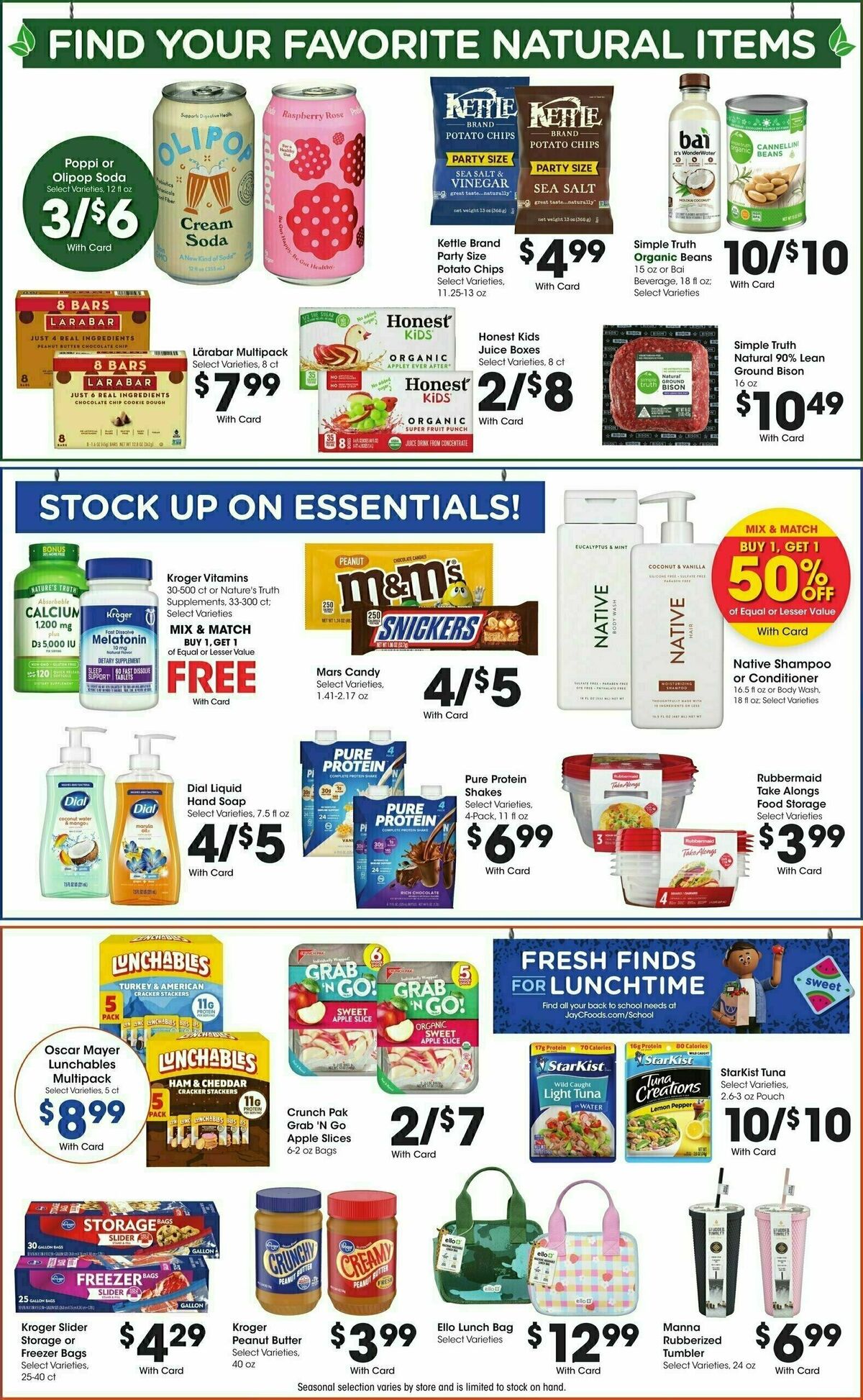 Jay C Food Weekly Ad from July 23