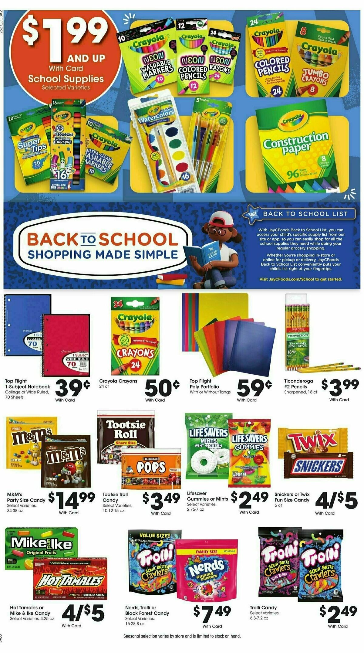 Jay C Food Weekly Ad from August 6