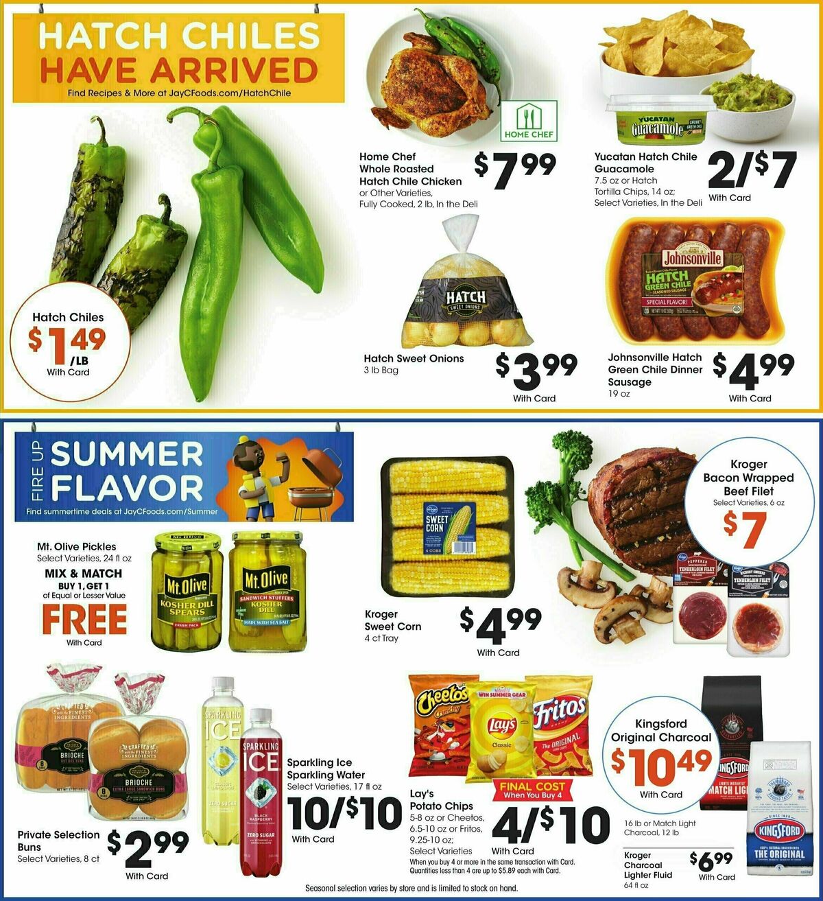 Jay C Food Weekly Ad from August 6