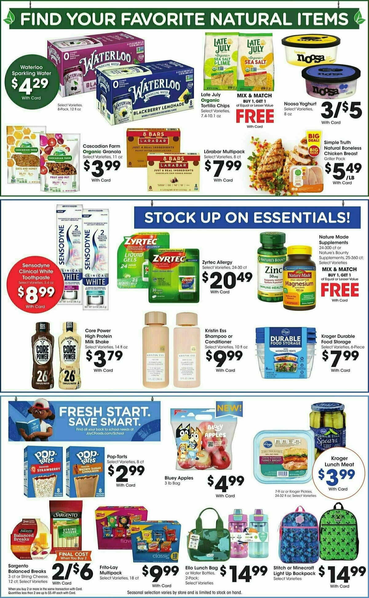 Jay C Food Weekly Ad from August 13