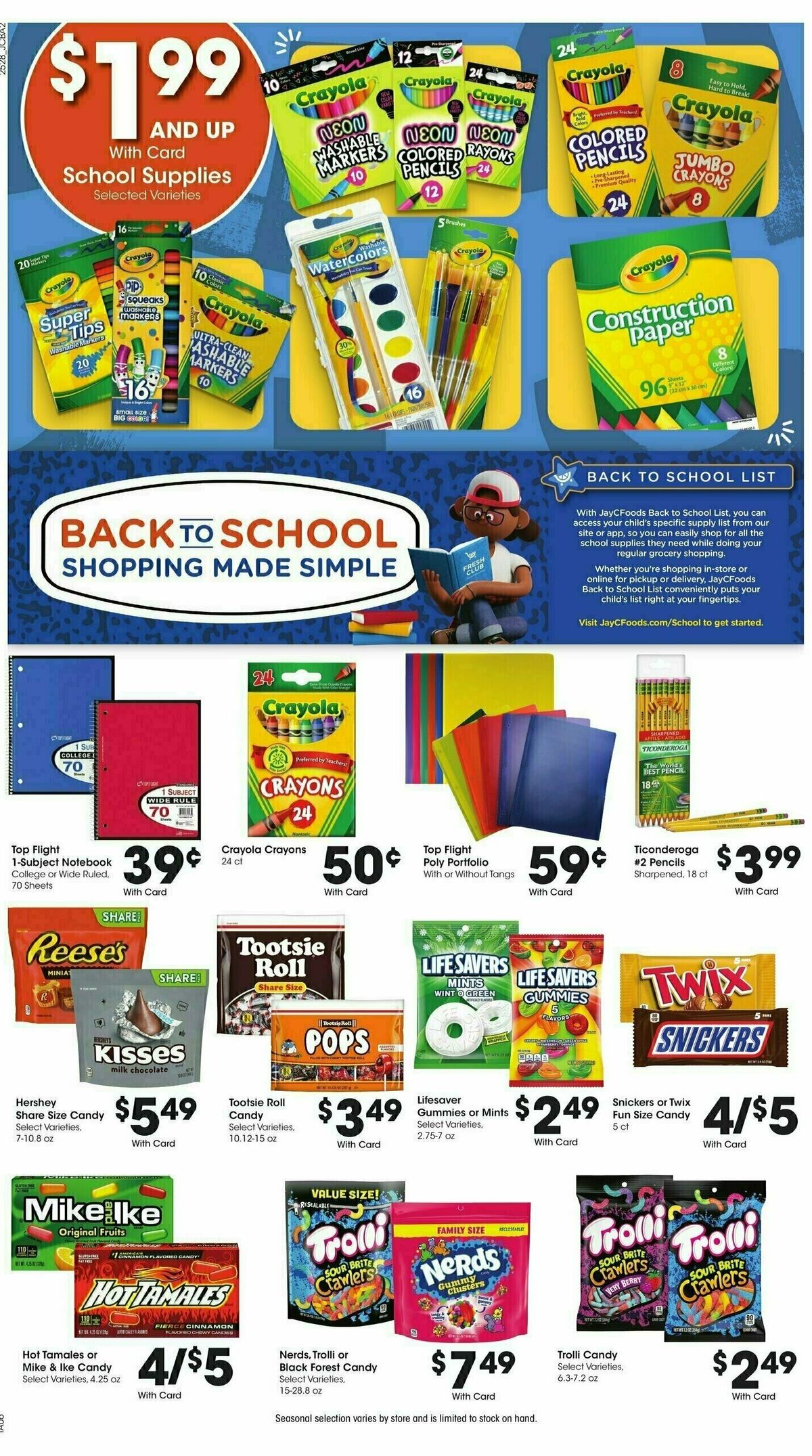 Jay C Food Weekly Ad from August 13