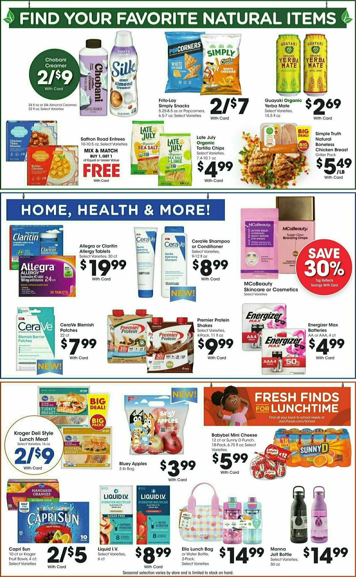 Jay C Food Weekly Ad from August 20