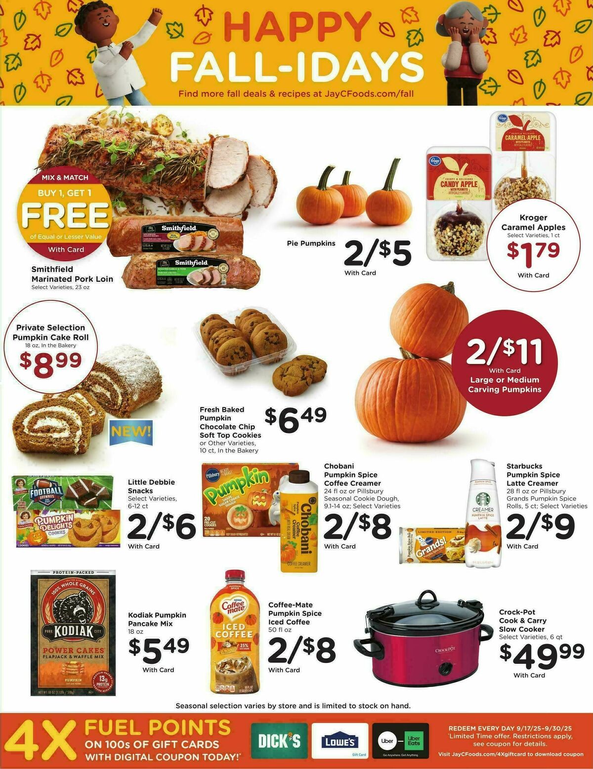 Jay C Food Weekly Ad from September 17