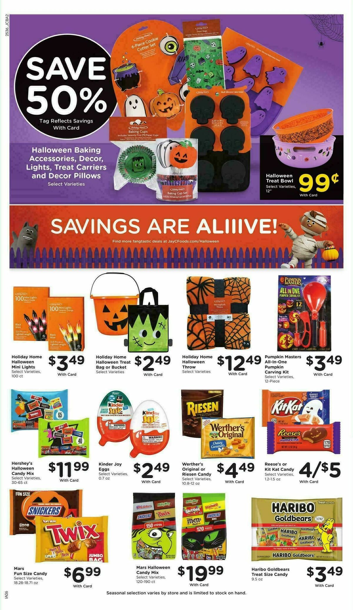 Jay C Food Weekly Ad from October 8