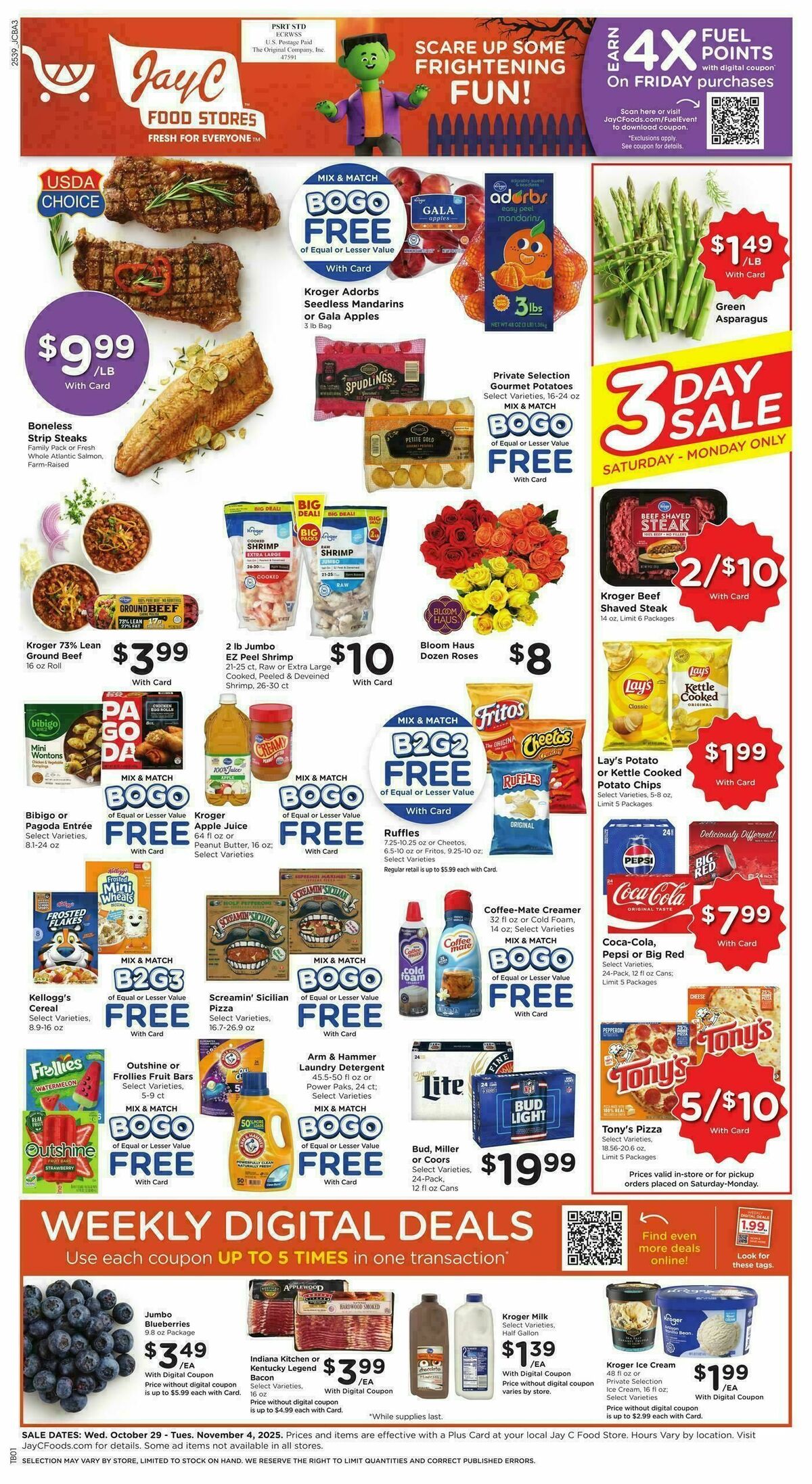 Jay C Food Weekly Ad from October 29
