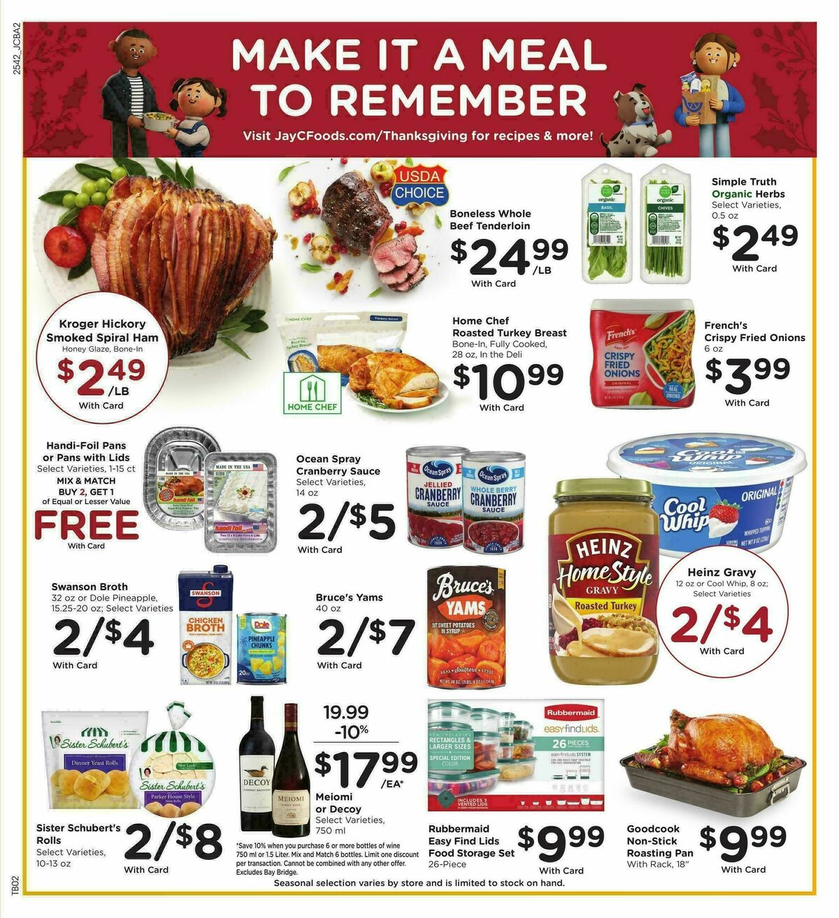 Jay C Food Weekly Ad from November 19