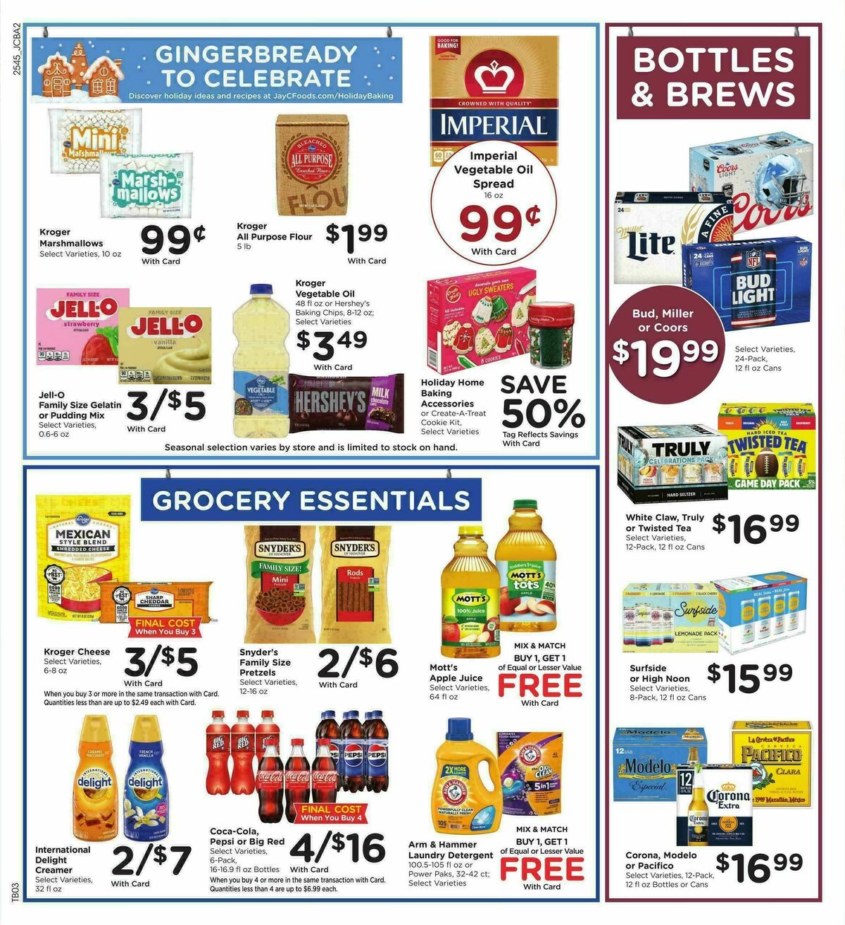 Jay C Food Weekly Ad from December 10