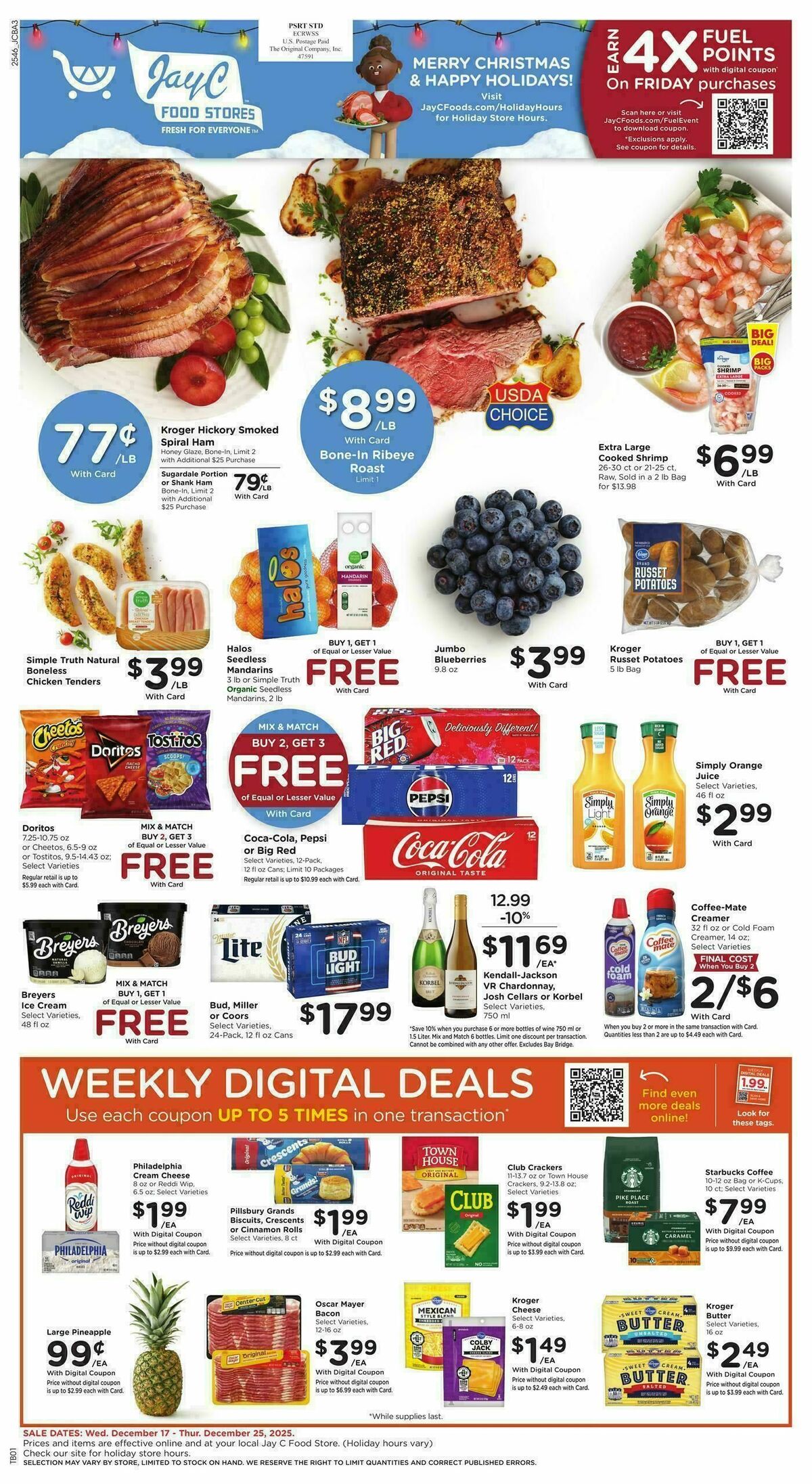 Jay C Food Weekly Ad from December 17