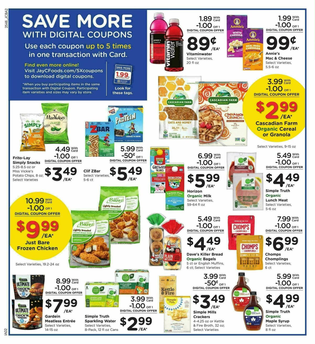 Jay C Food Weekly Ad from January 2