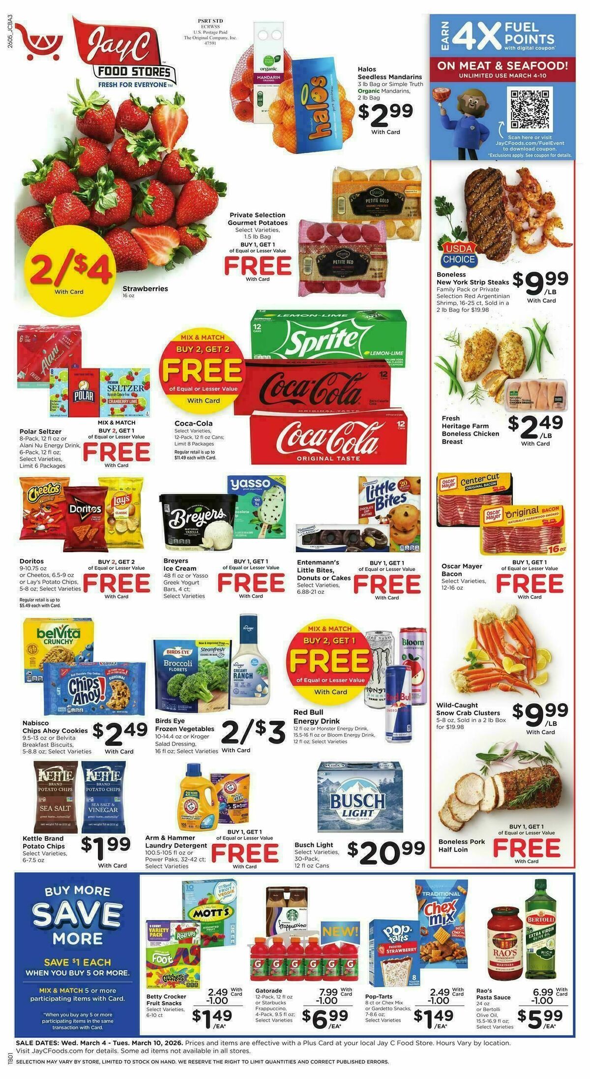 Jay C Food Weekly Ad from March 4