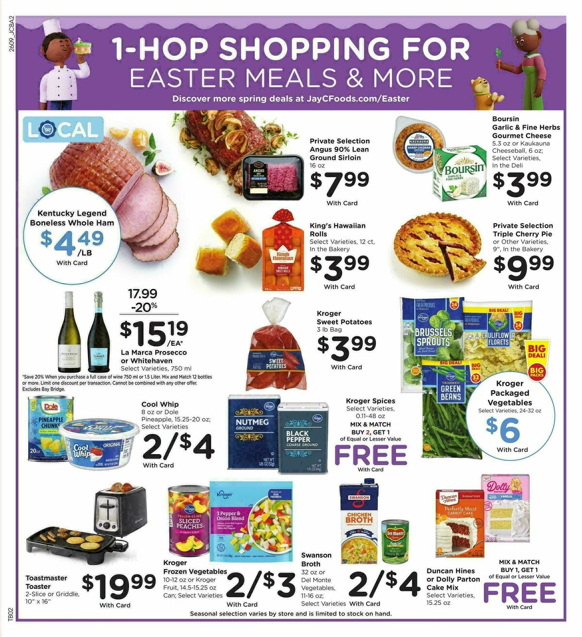 Jay C Food Weekly Ad from April 1