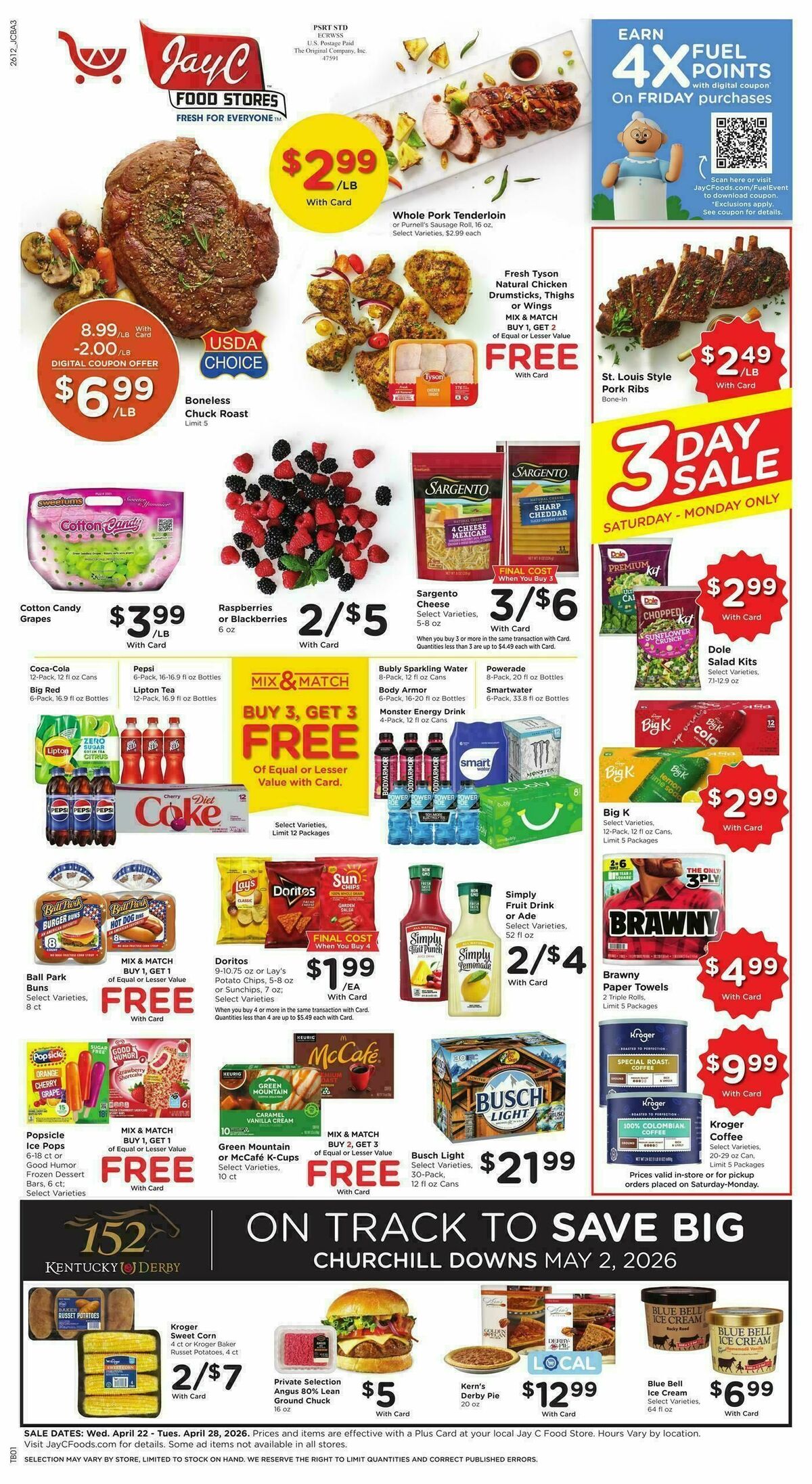 Jay C Food Weekly Ad from April 22