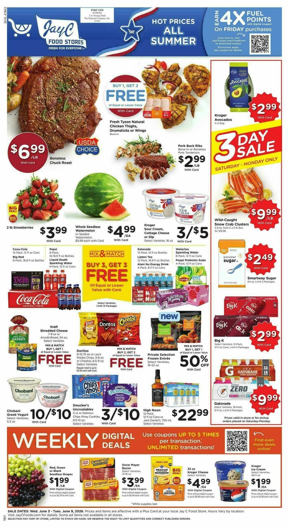 Jay C Food Weekly Ad from June 3