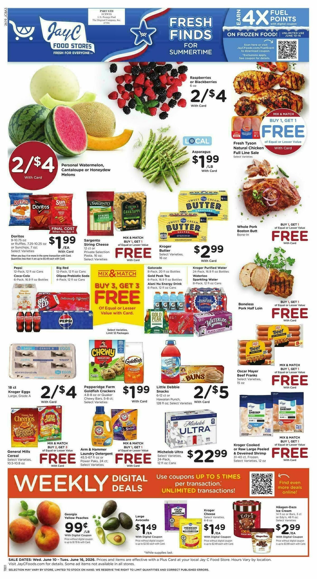 Jay C Food Weekly Ad from June 10