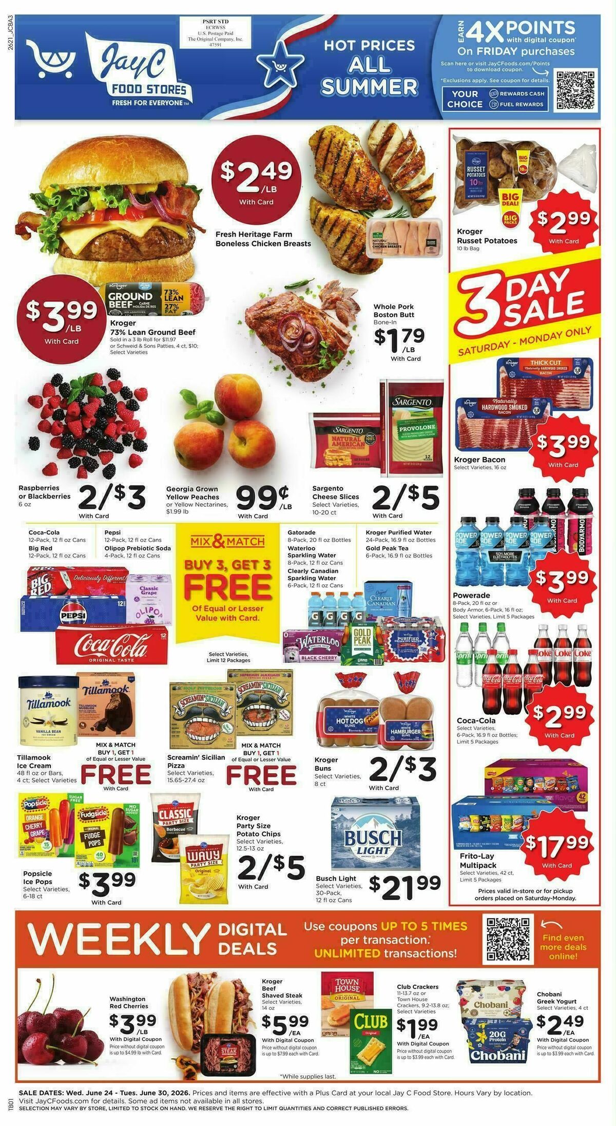Jay C Food Weekly Ad from June 24