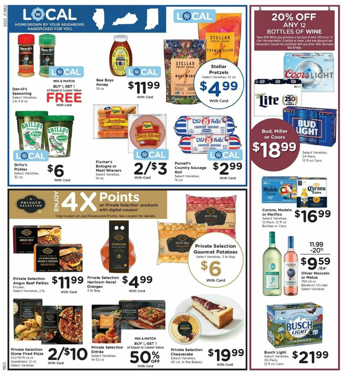 Jay C Food Weekly Ad from July 8