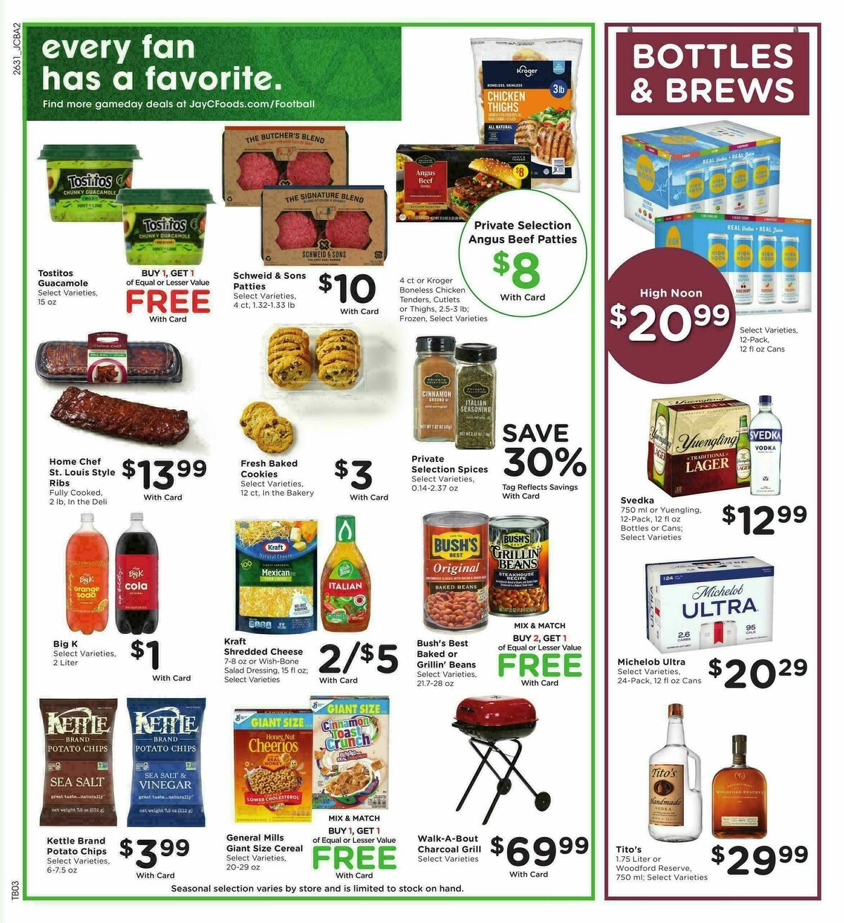 Jay C Food Weekly Ad from September 2