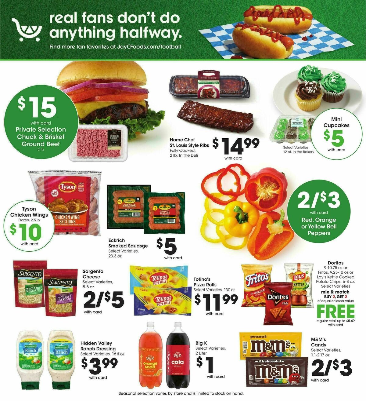 Jay C Food Weekly Ad from September 9