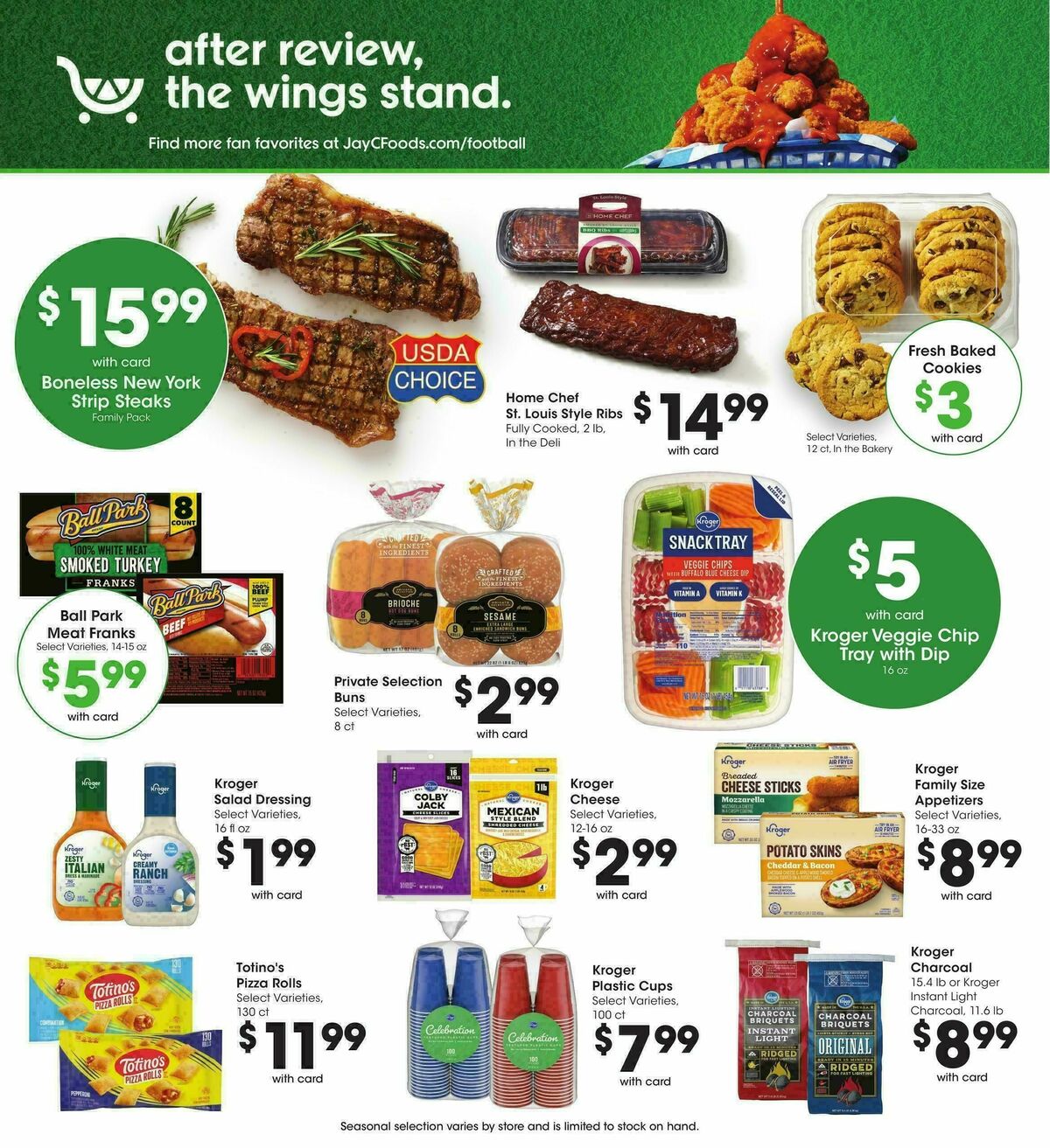 Jay C Food Weekly Ad from September 16