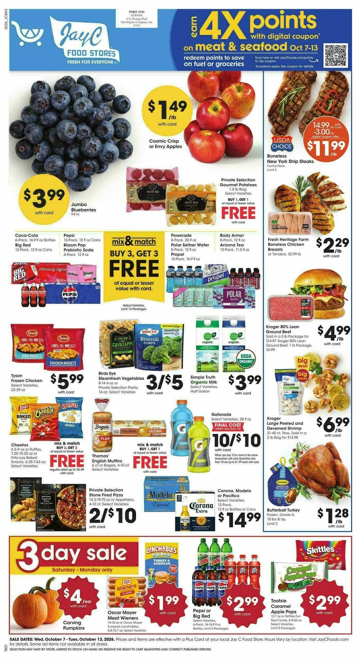 Jay C Food Weekly Ad from October 7