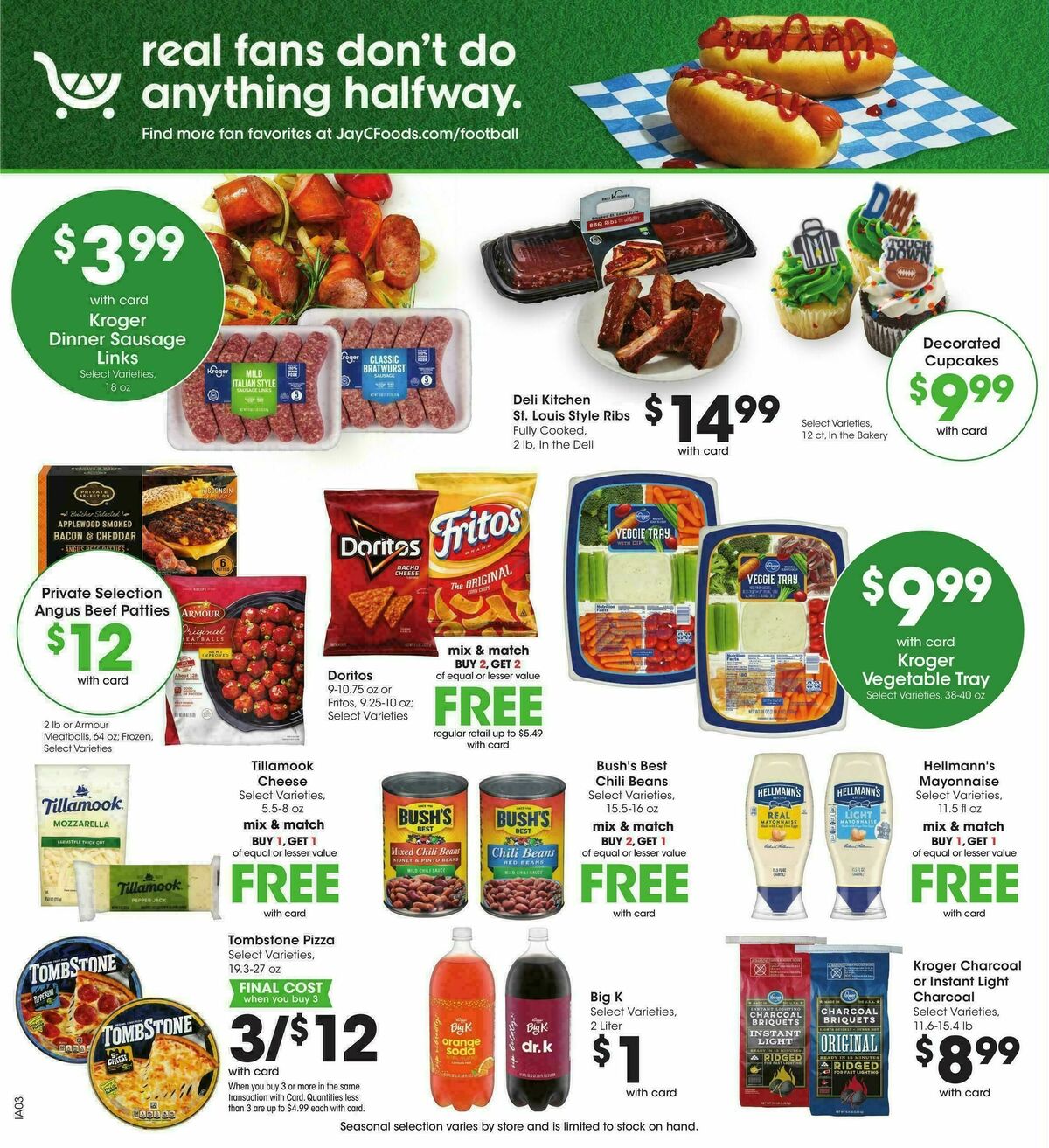 Jay C Food Weekly Ad from October 7