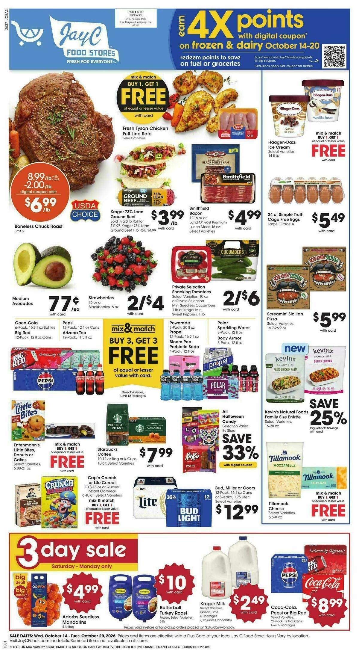 Jay C Food Weekly Ad from October 14