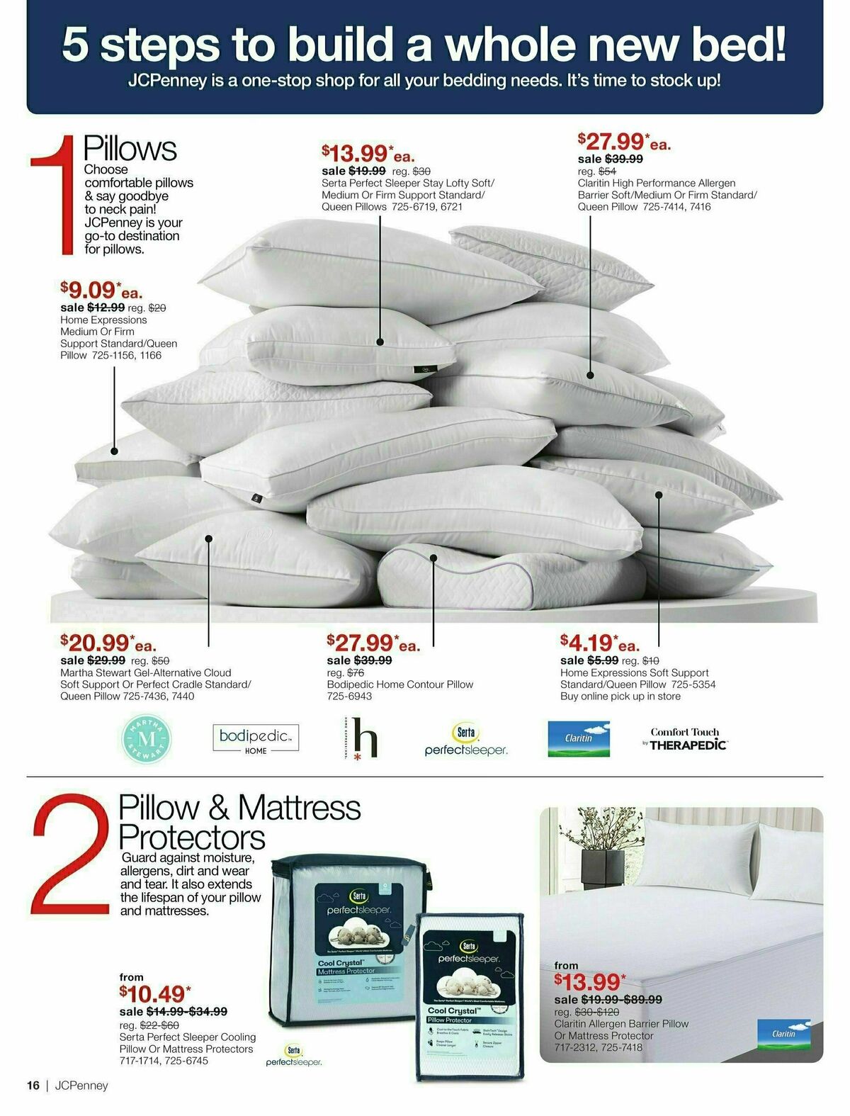 JCPenney Presidents' Day Home Sale Weekly Ad from February 3