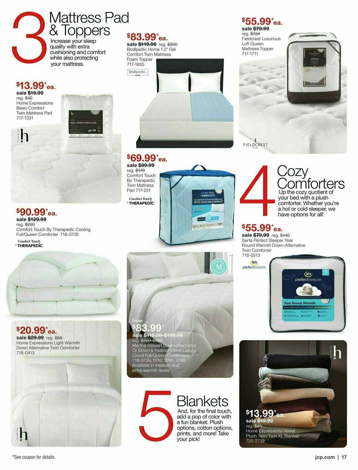 JCPenney Presidents' Day Home Sale Weekly Ad from February 3