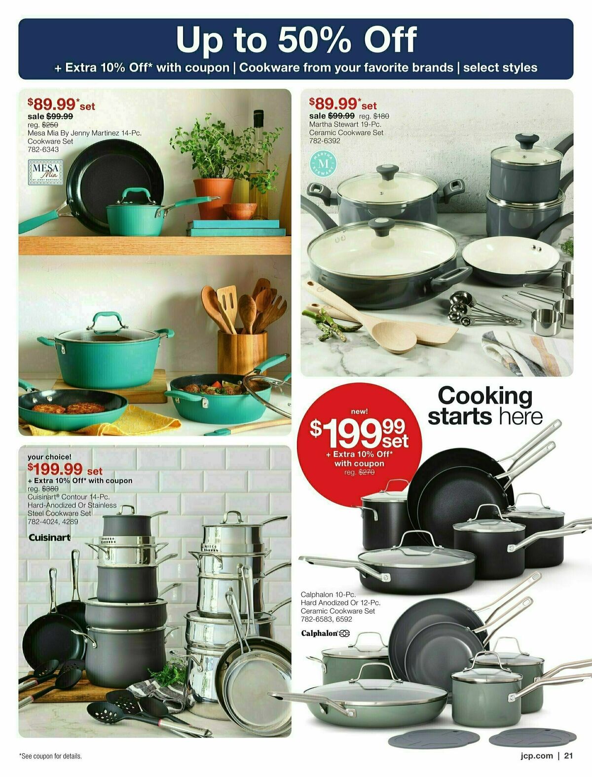 JCPenney Presidents' Day Home Sale Weekly Ad from February 3