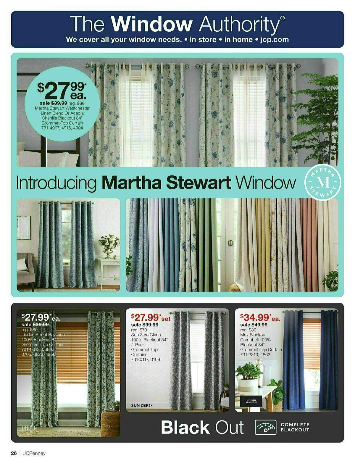 JCPenney Presidents' Day Home Sale Weekly Ad from February 3