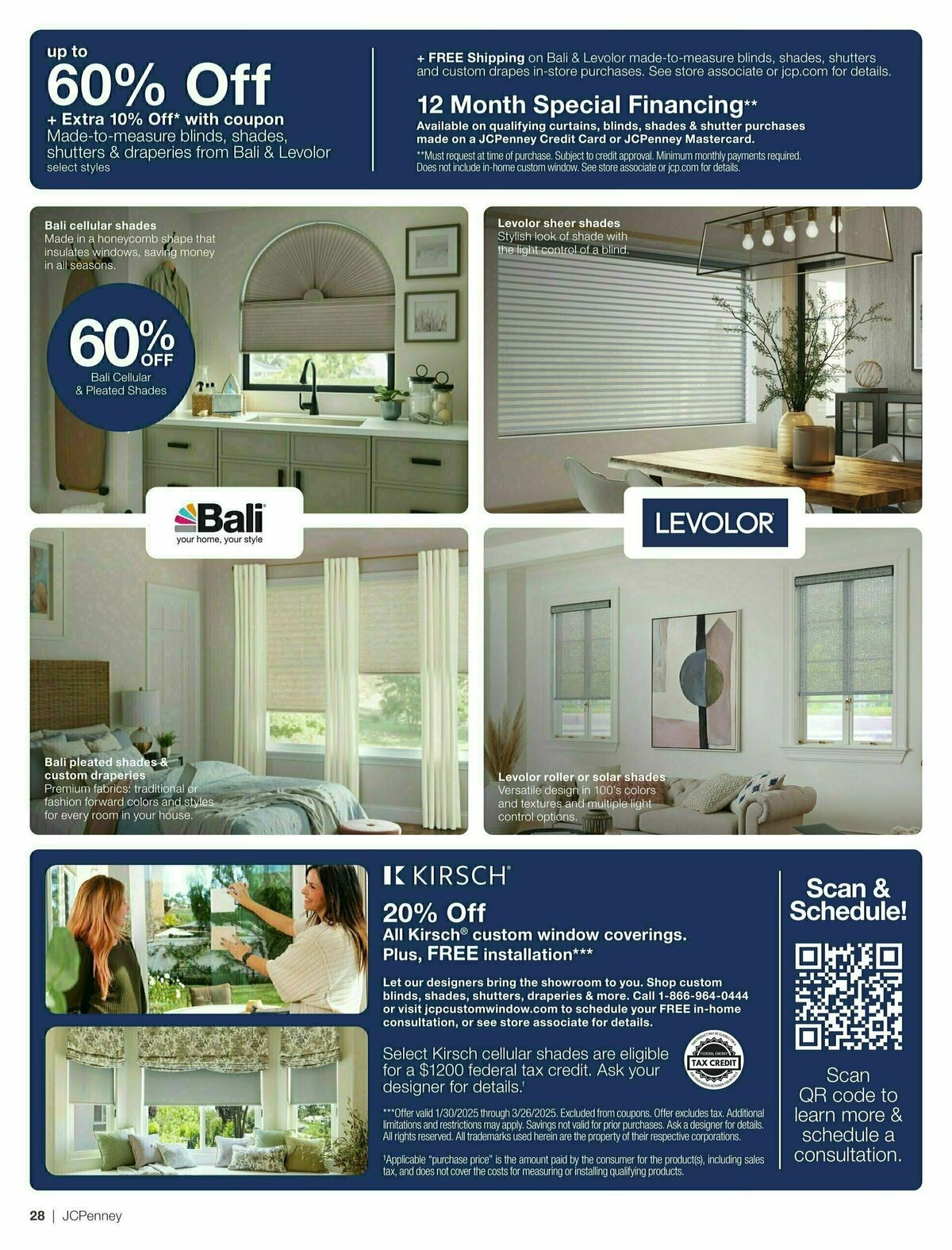 JCPenney Presidents' Day Home Sale Weekly Ad from February 3