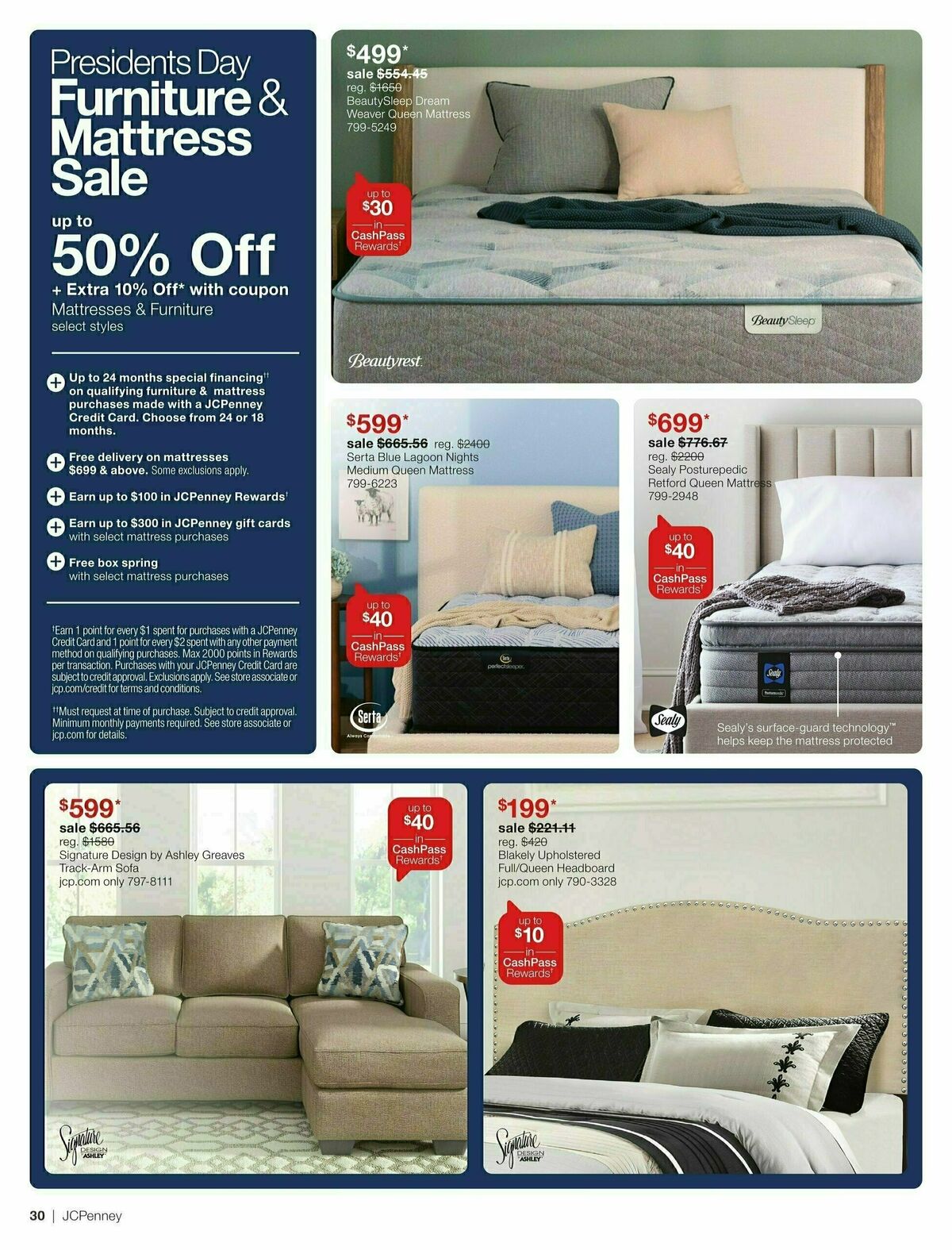 JCPenney Presidents' Day Home Sale Weekly Ad from February 3