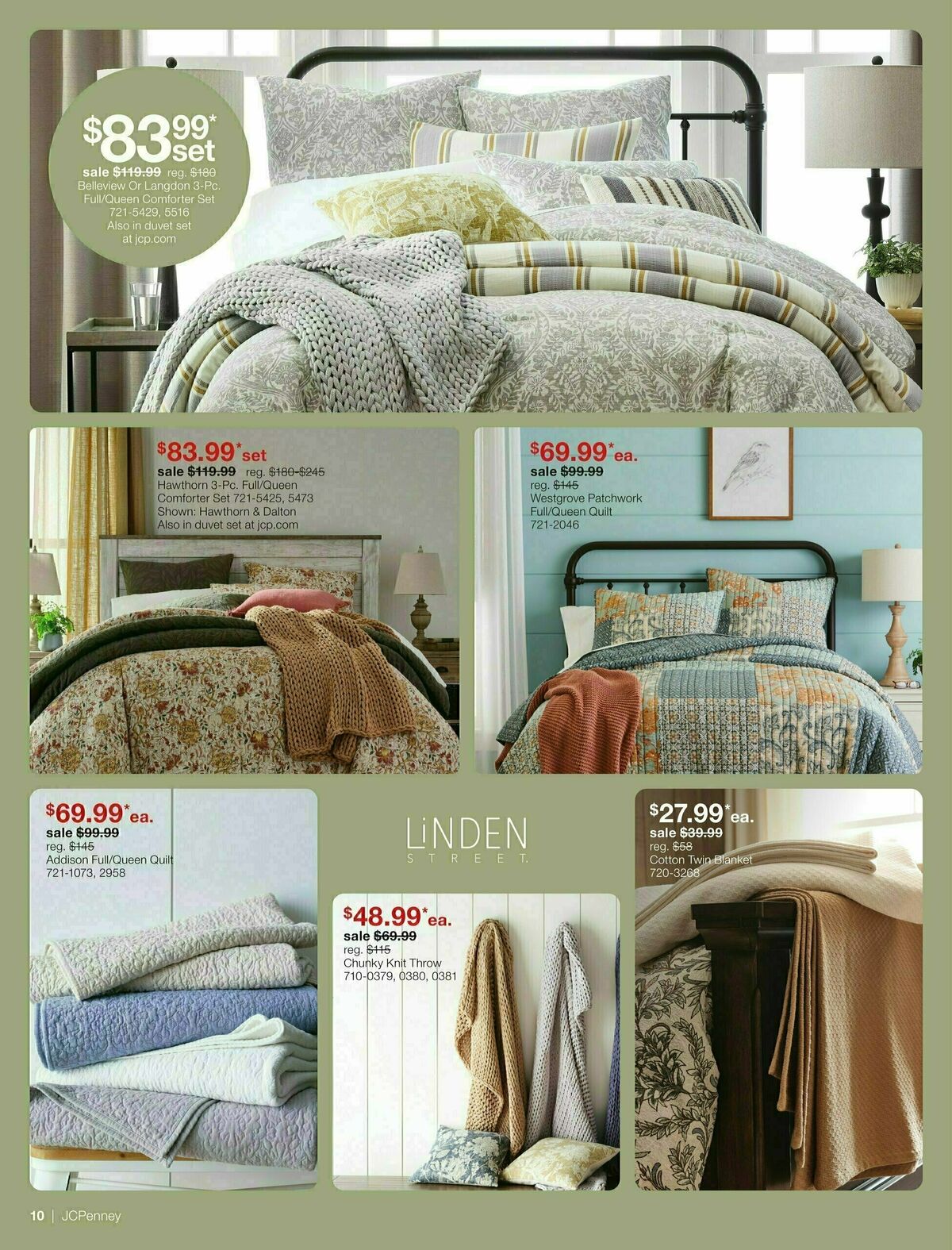 JCPenney Presidents' Day Home Sale Weekly Ad from February 3