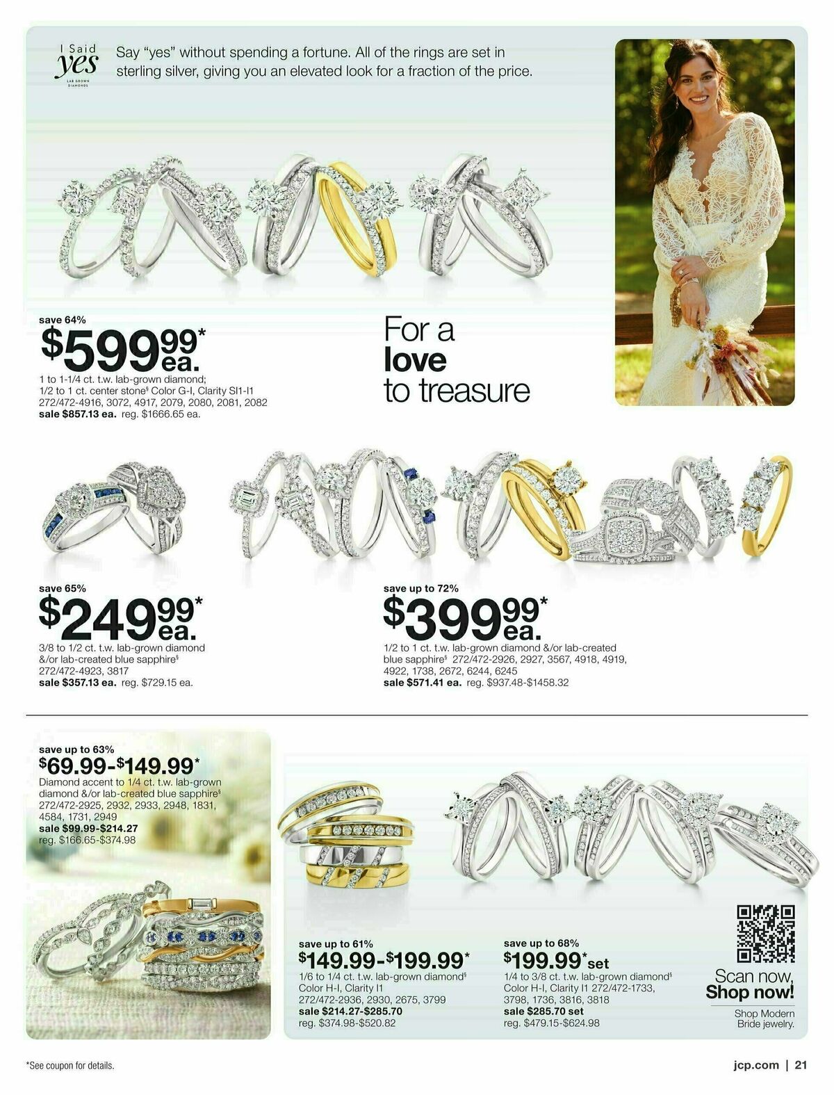 JCPenney Billion Dollar Jewelry Sale Weekly Ad from March 6