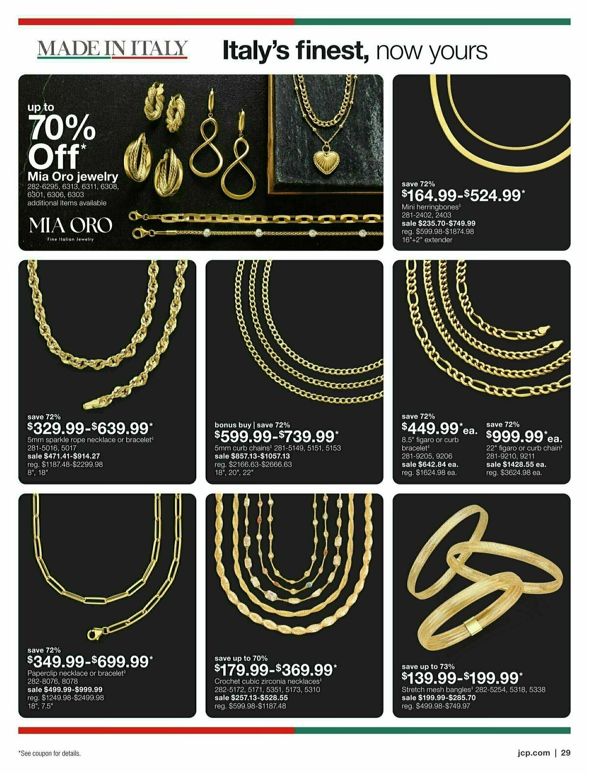 JCPenney Billion Dollar Jewelry Sale Weekly Ad from March 6