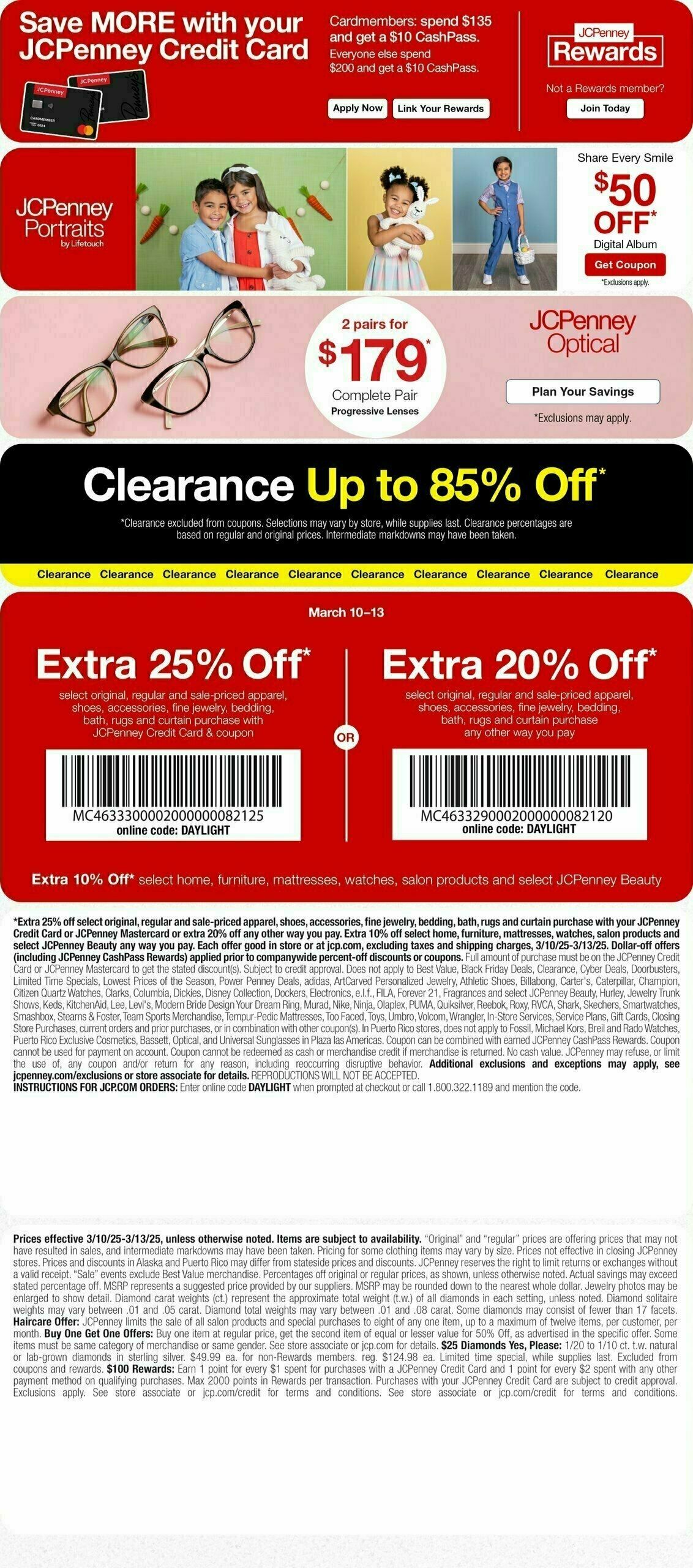 JCPenney Weekly Ad from March 10
