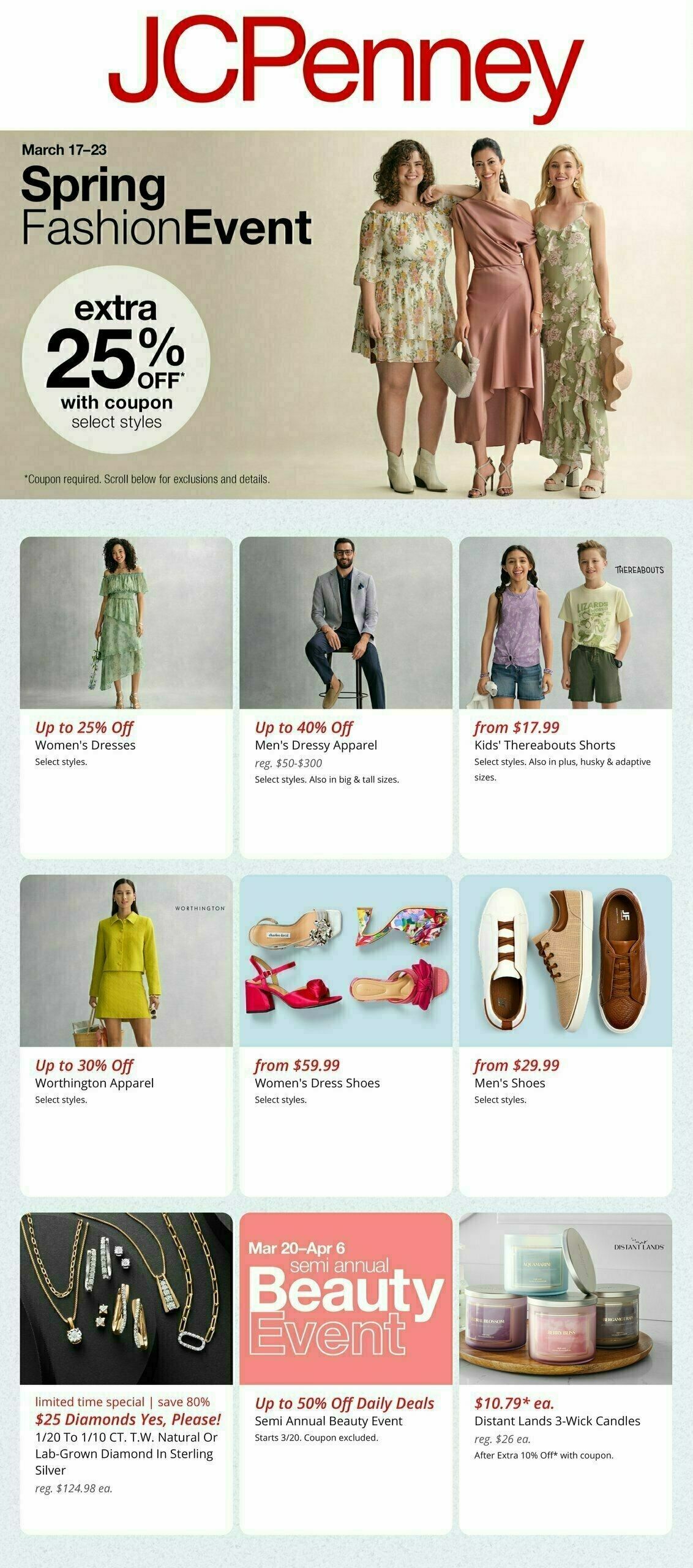 JCPenney Weekly Ad from March 17