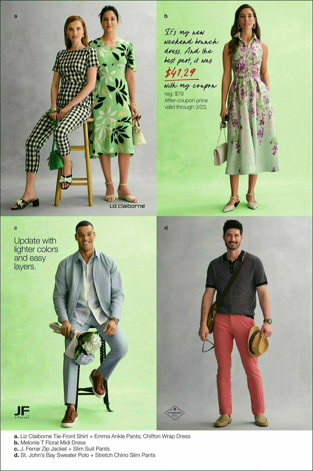 JCPenney Spring Fashion Digest Weekly Ad from March 17