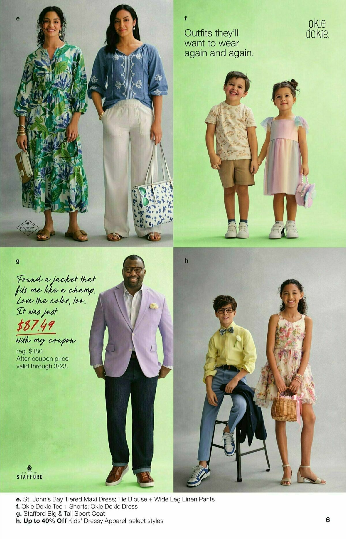 JCPenney Spring Fashion Digest Weekly Ad from March 17