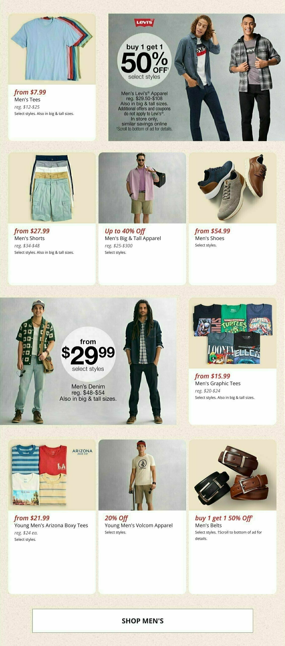 JCPenney Weekly Ad from March 31