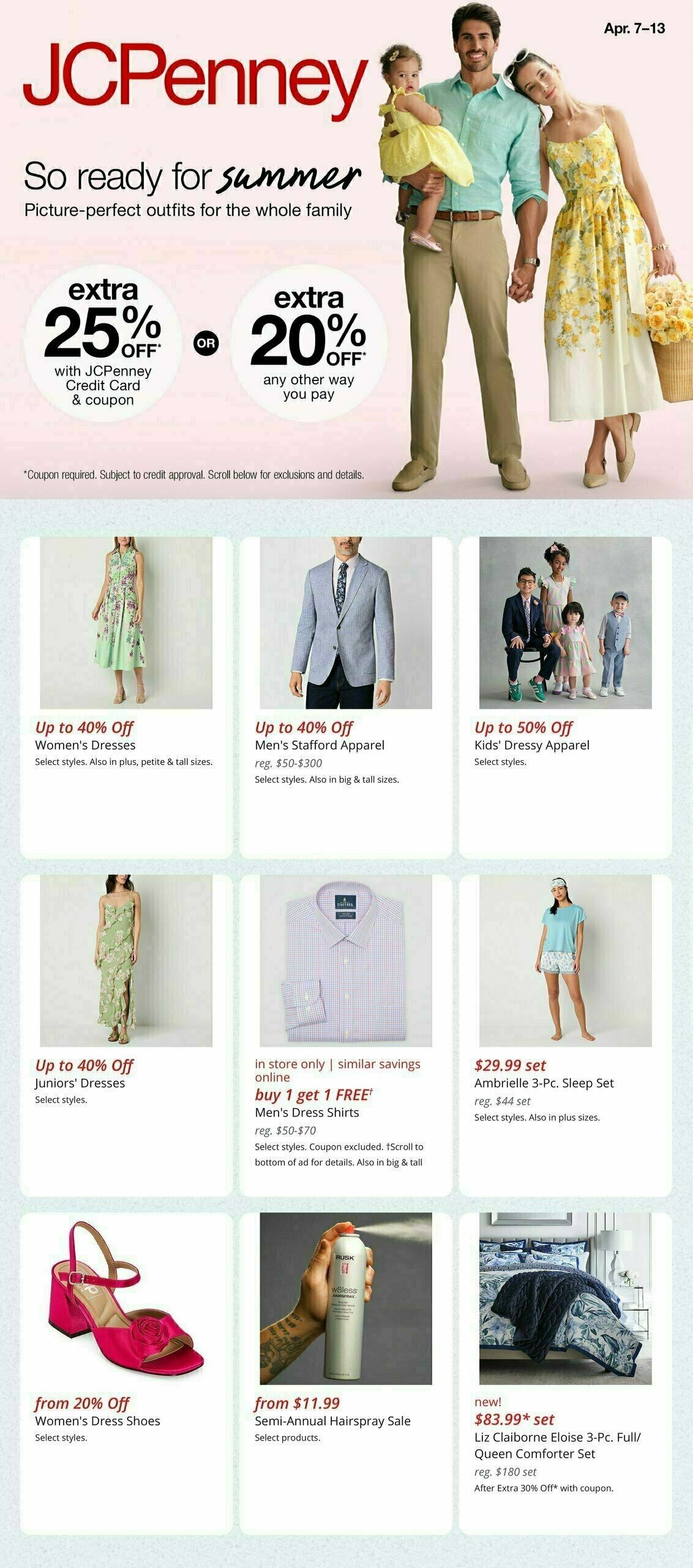 JCPenney Weekly Ad from April 7