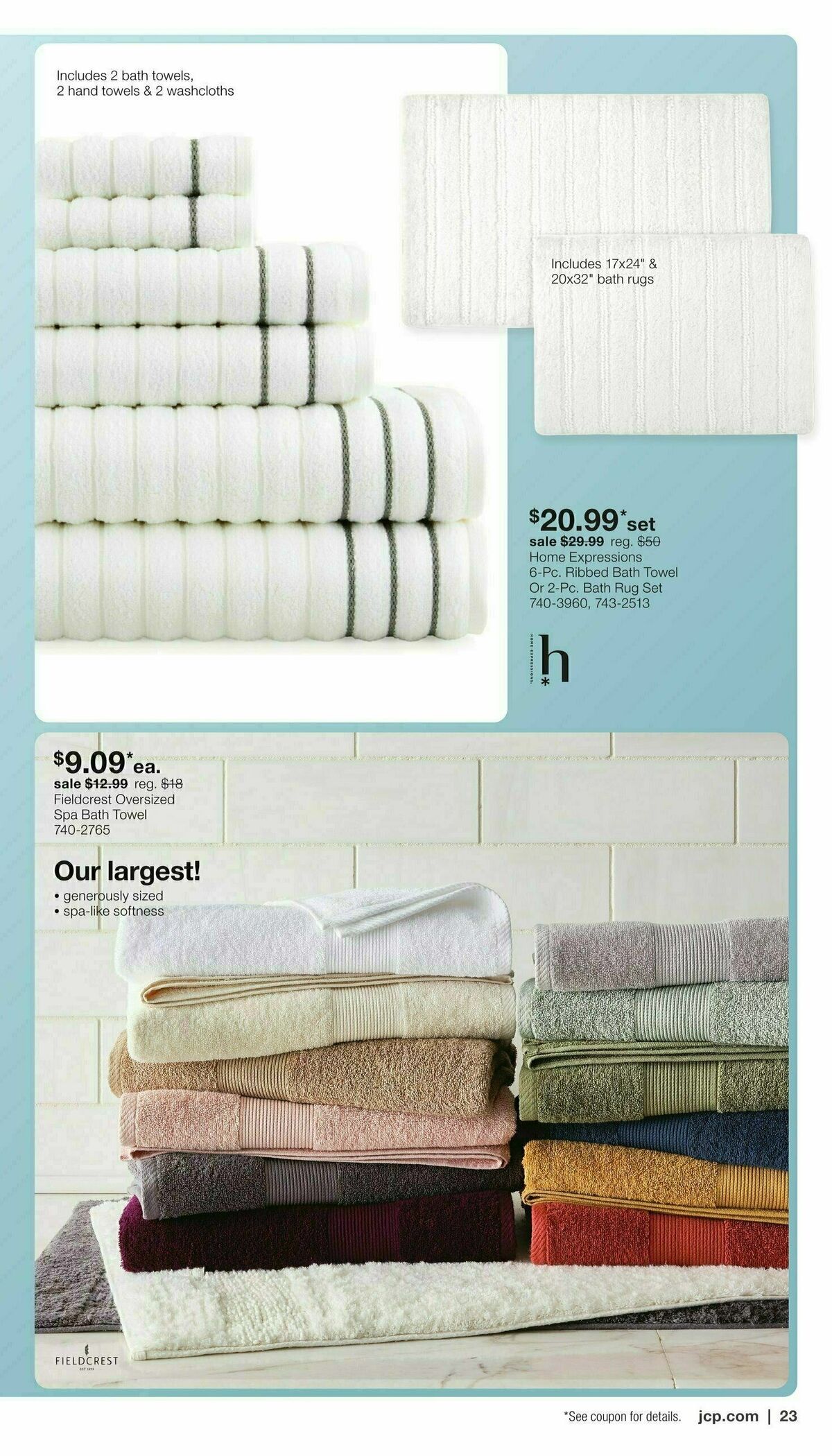 JCPenney Biggest Home Sale of the Season Weekly Ad from April 7